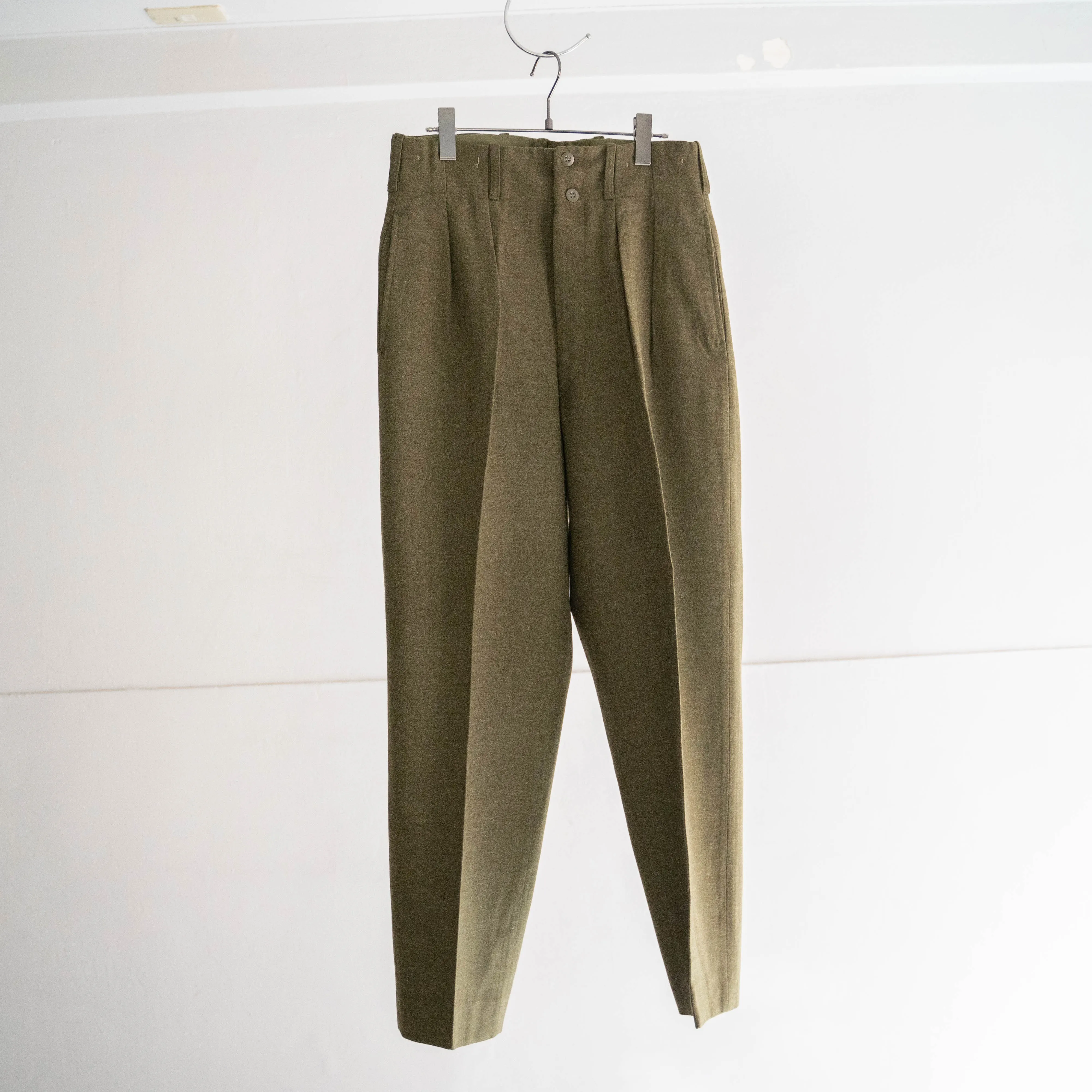 1950s belgium military? wool dress pants "dead stock"