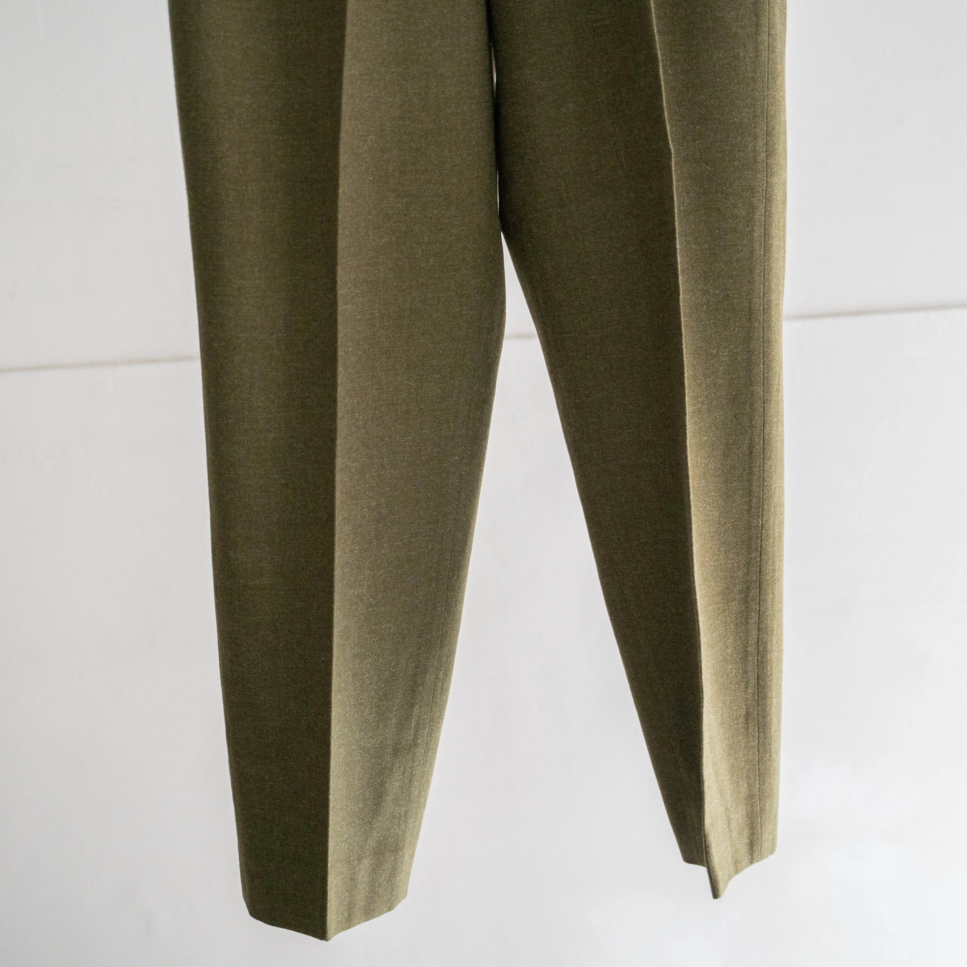 1950s belgium military? wool dress pants "dead stock"