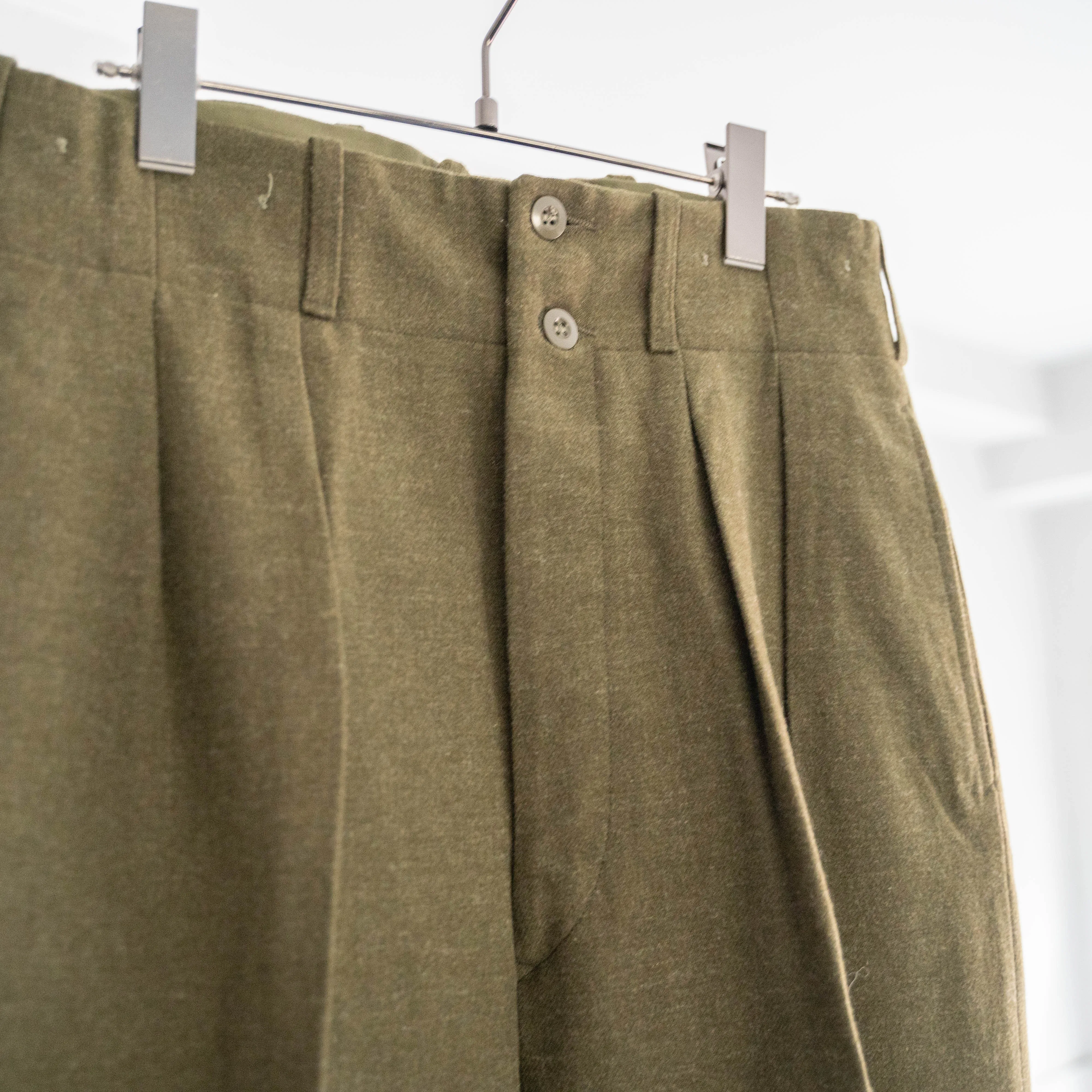 1950s belgium military? wool dress pants "dead stock"