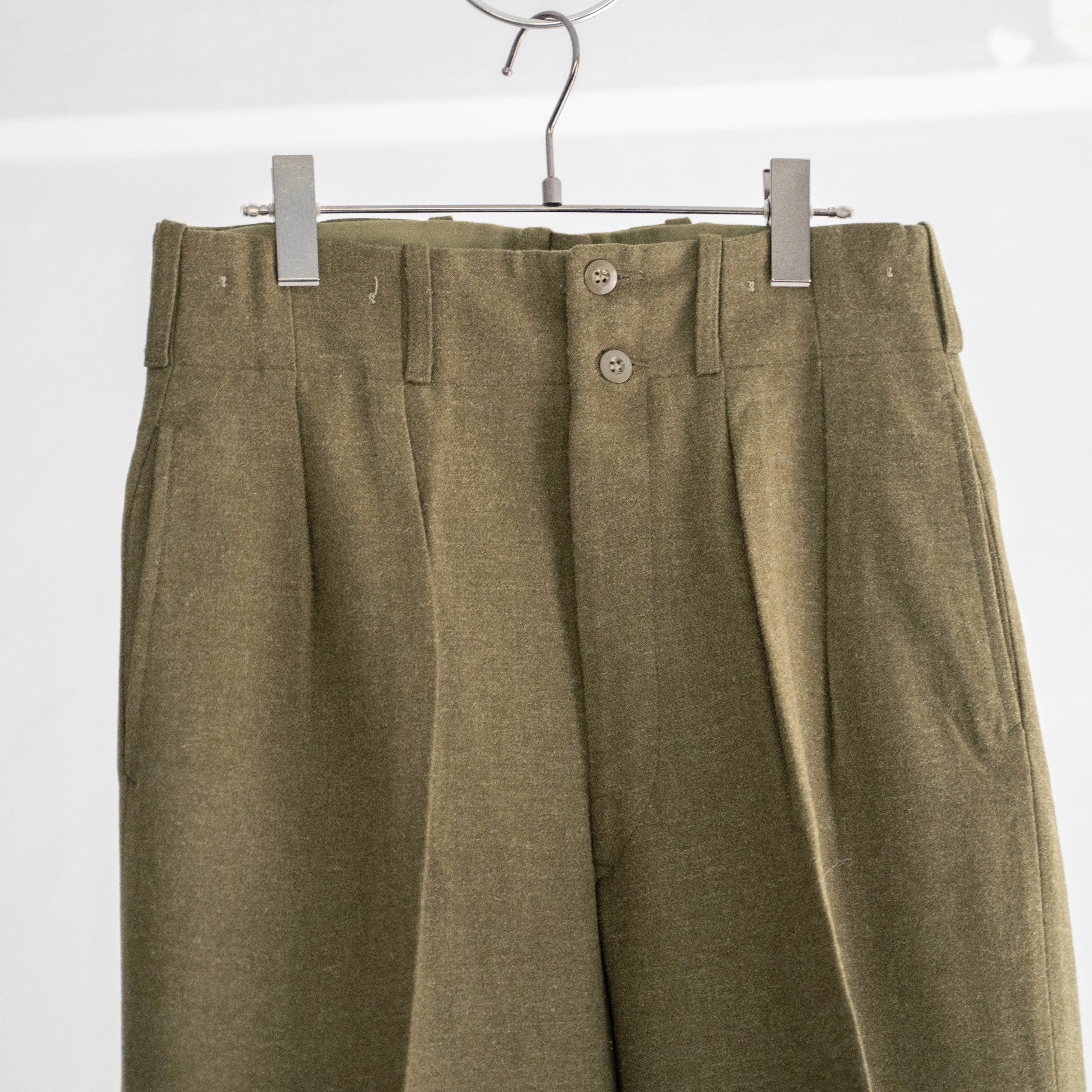 1950s belgium military? wool dress pants "dead stock"