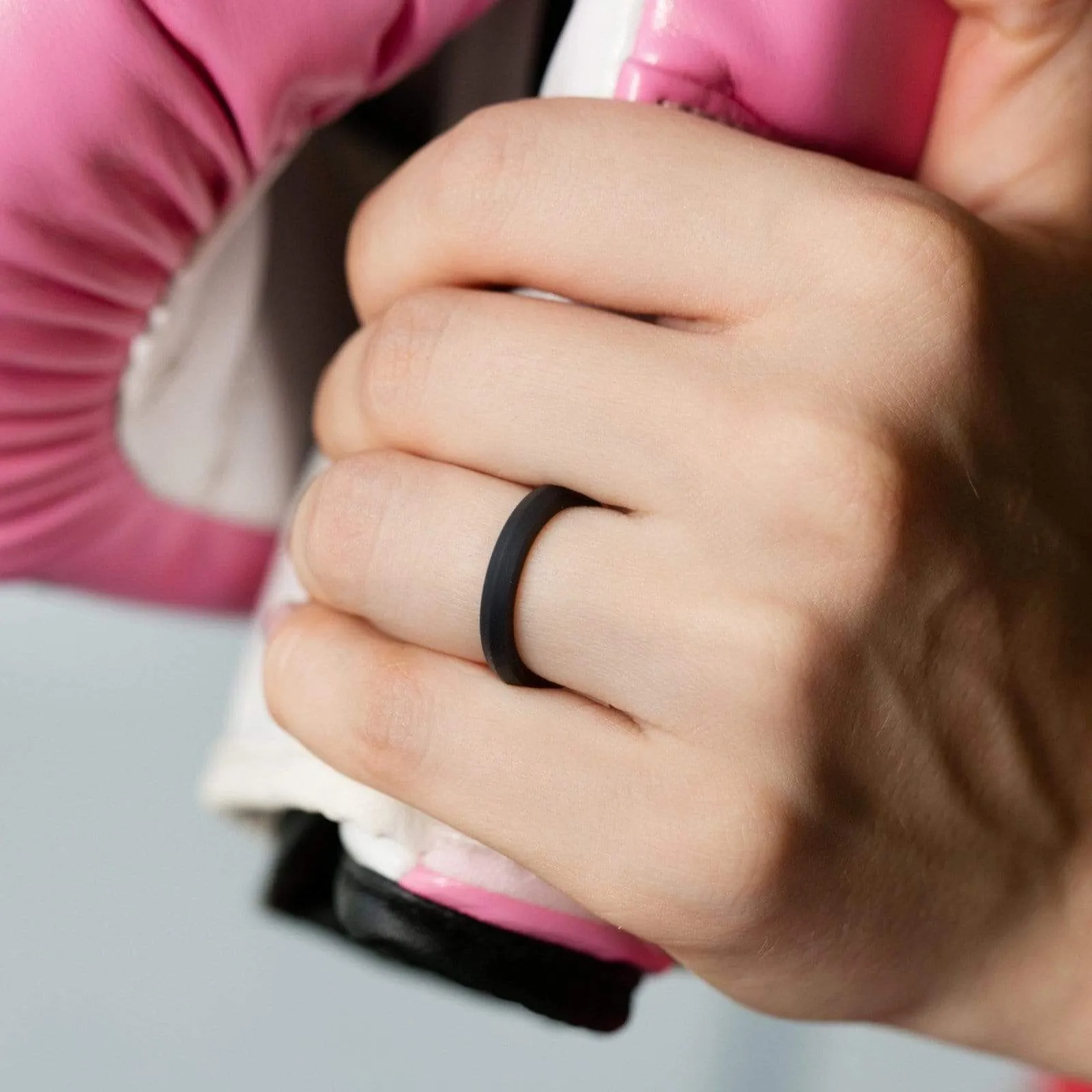 3 Pack - ROQ Silicone Women wedding bands - Width