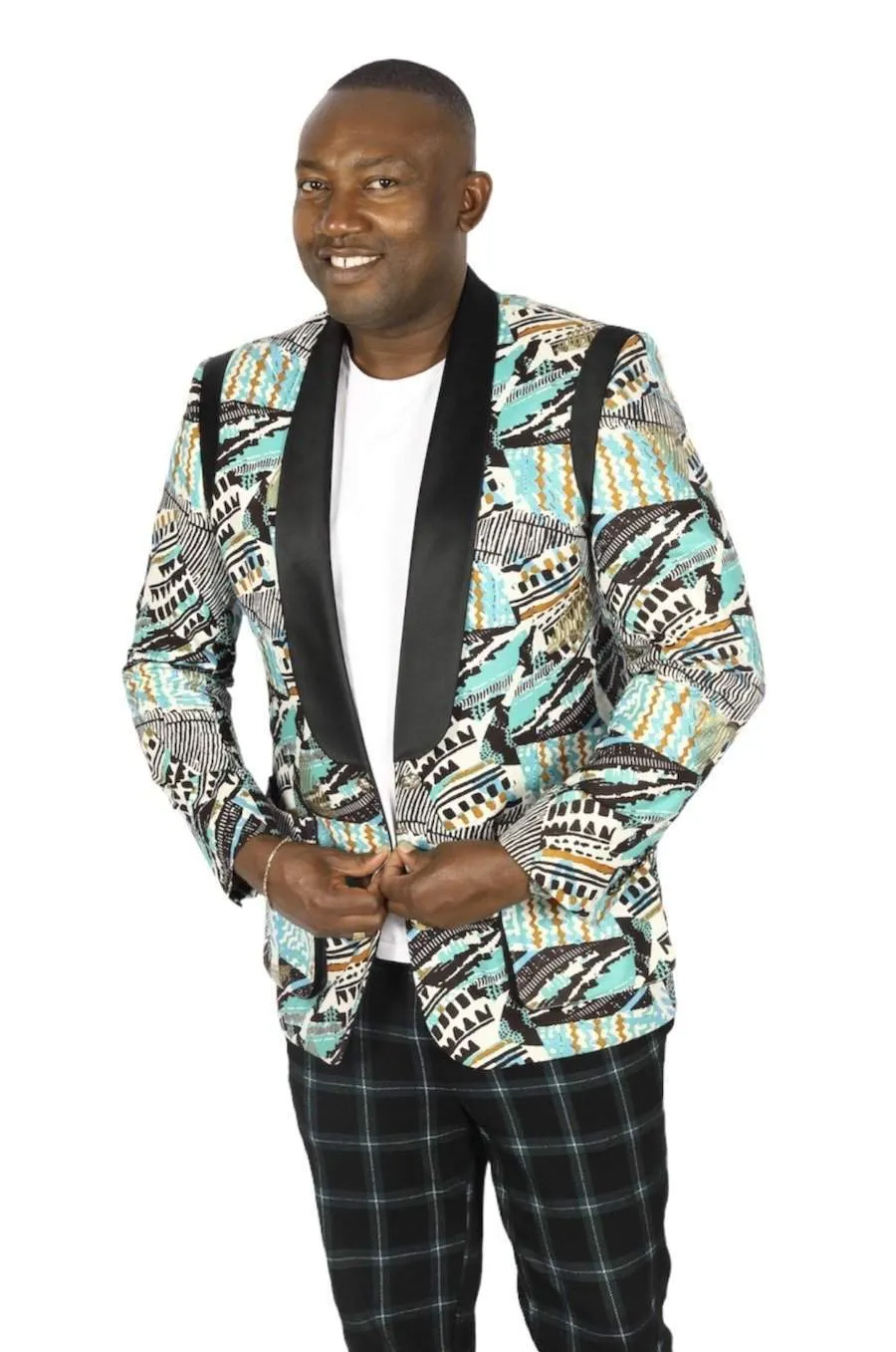African Kitenge Jacket for Men