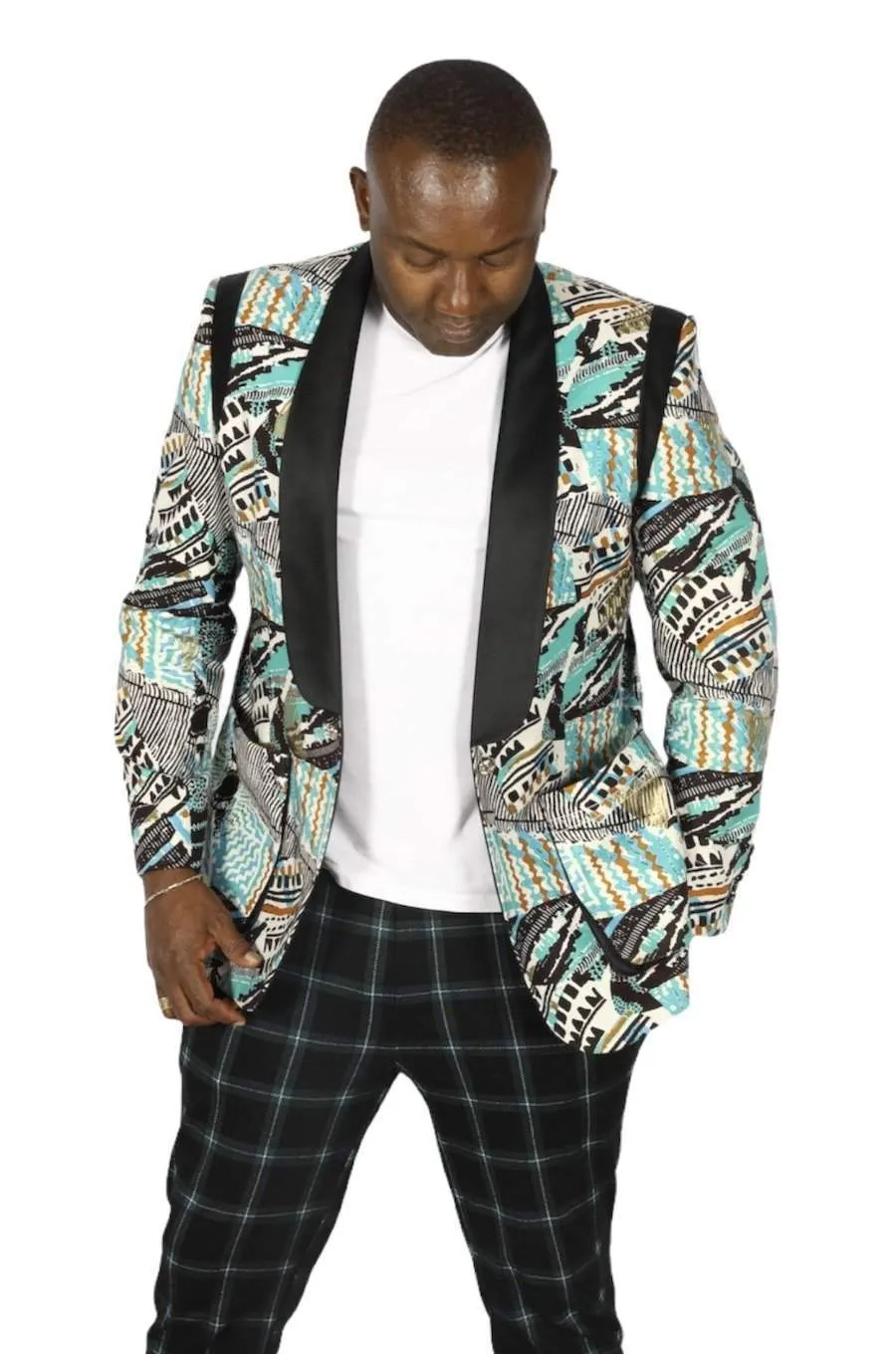 African Kitenge Jacket for Men