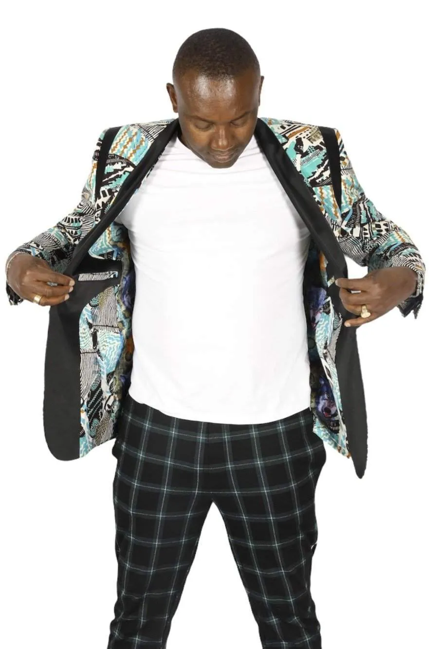 African Kitenge Jacket for Men