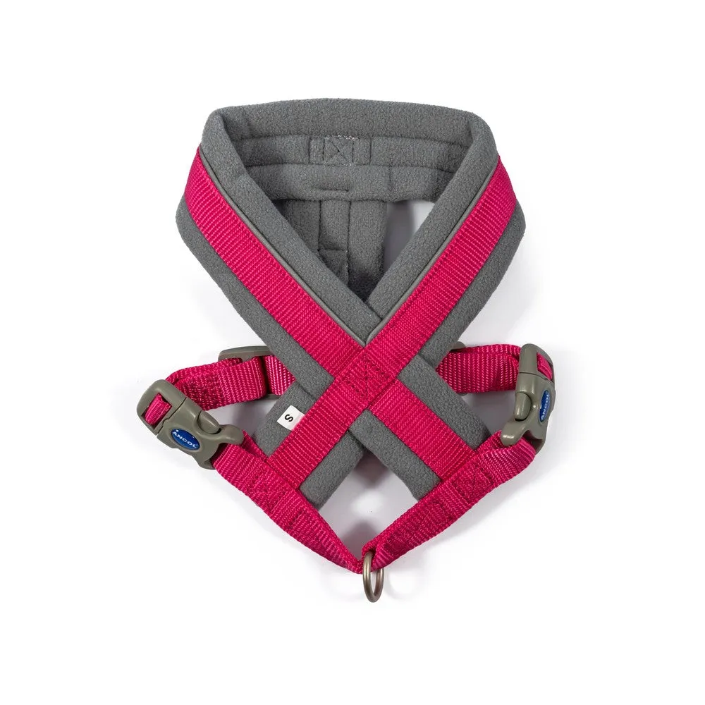 Ancol Viva Padded Harness Pink M 41-53cm
