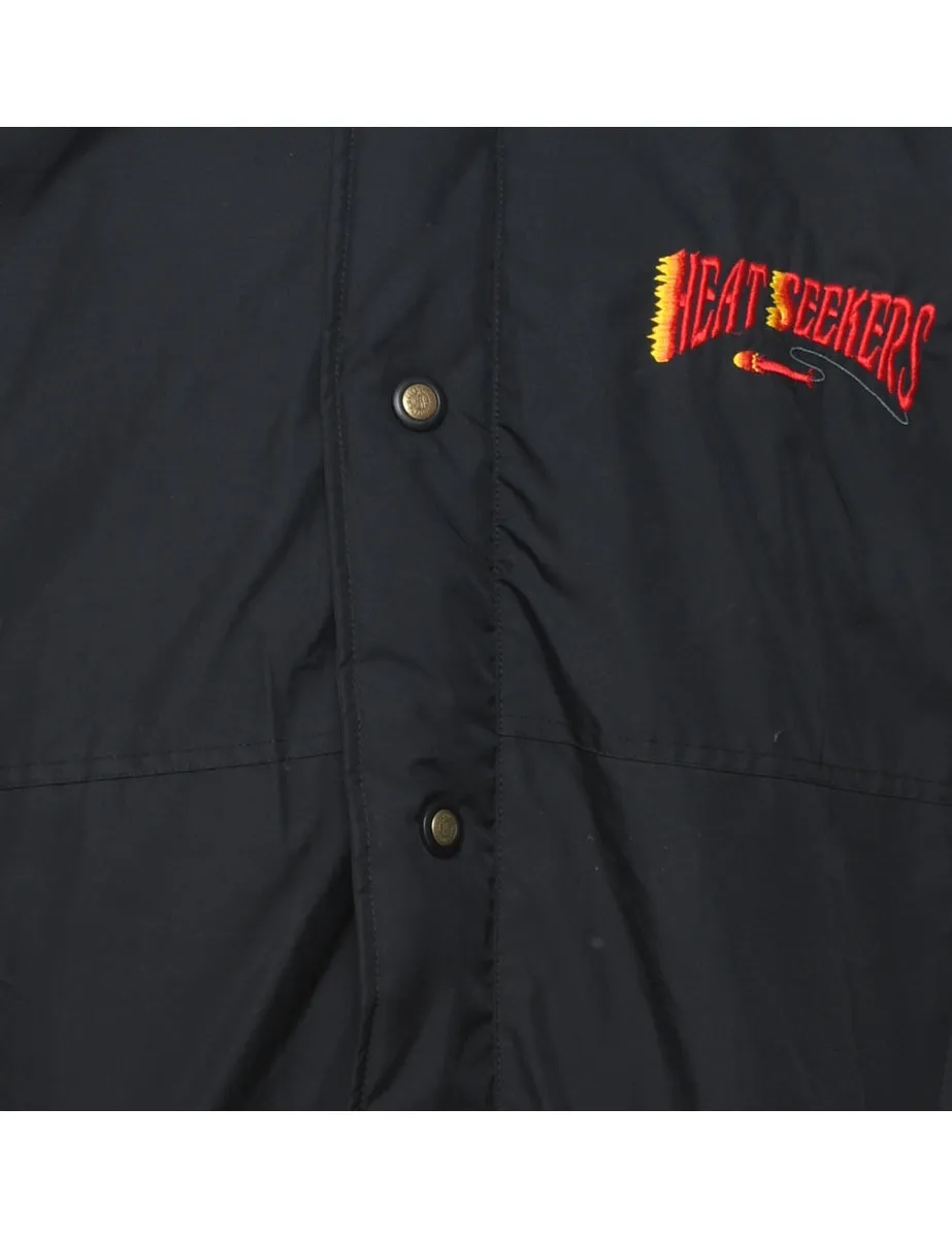 Black Embroidered Heat Seekers Jacket - L