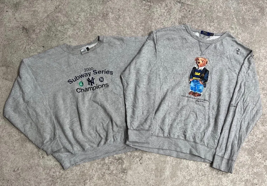 Branded Sweatshirts Grade B/C Mix