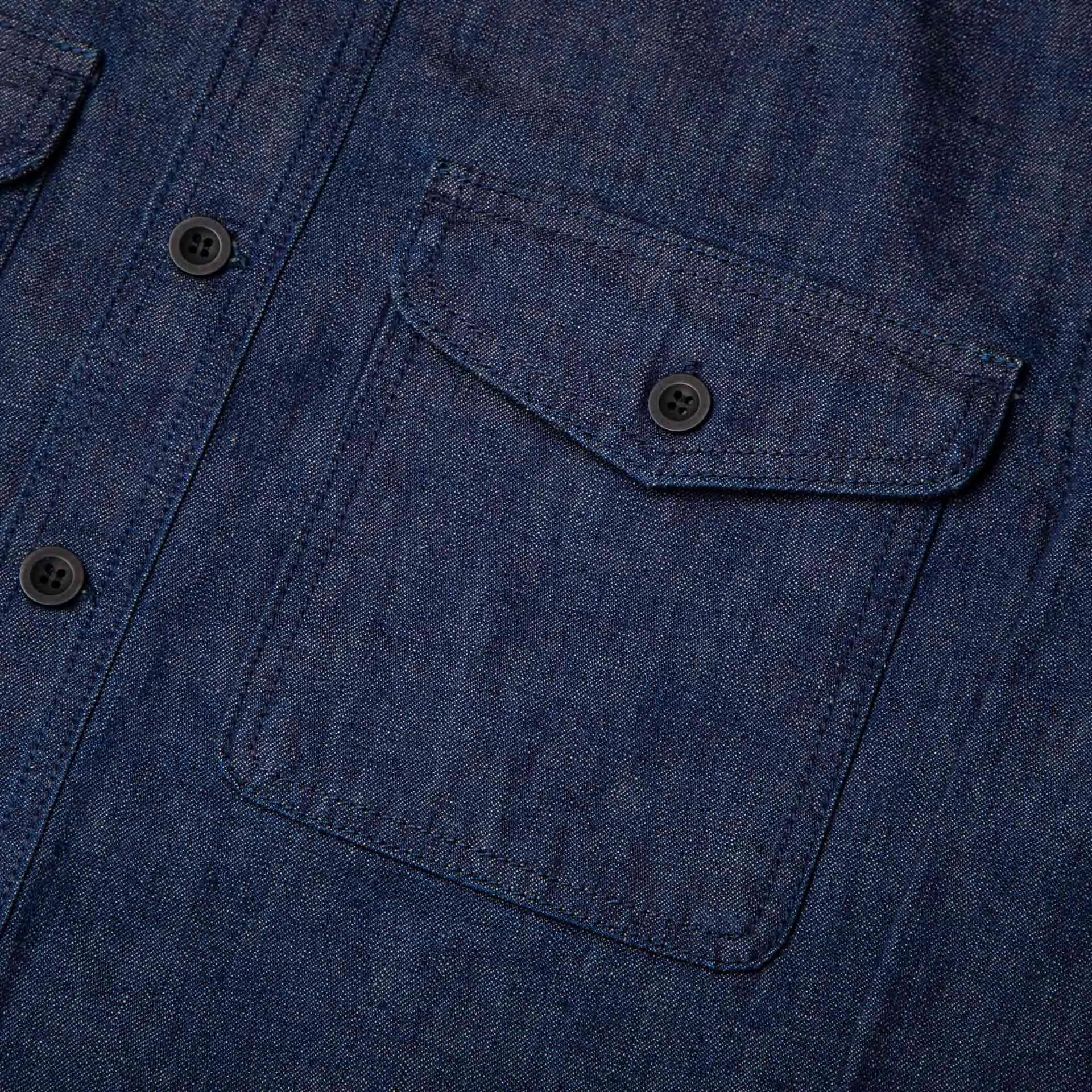 BWS-04 SCOUT OVERSHIRT 10 oz. tinted denim [CORE]