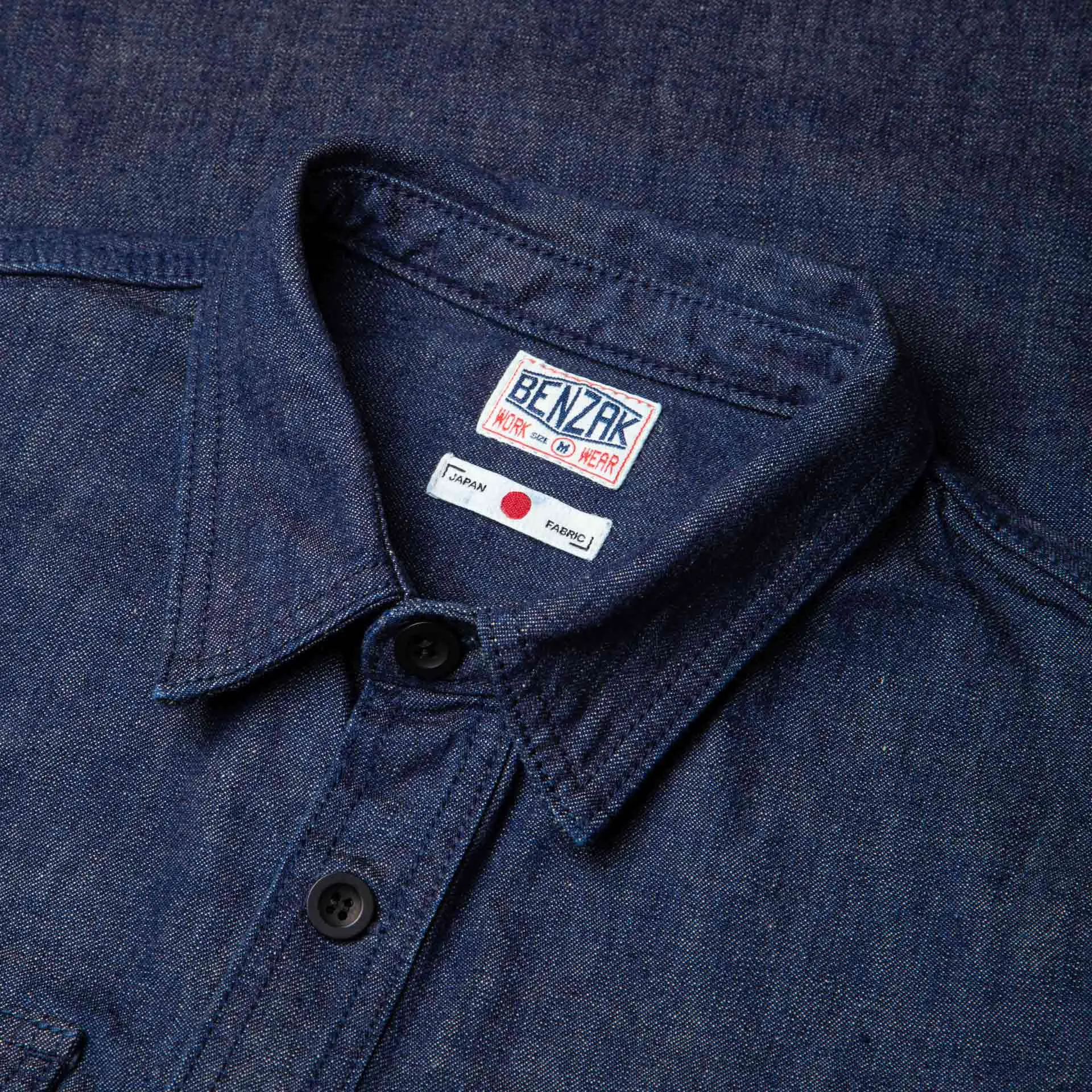 BWS-04 SCOUT OVERSHIRT 10 oz. tinted denim [CORE]