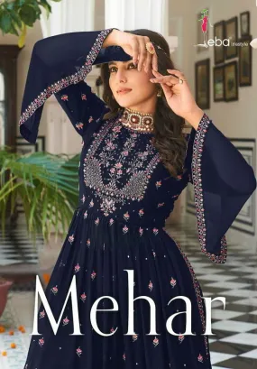Eba Mehar Vol 1 Designer Faux Georgette Suit