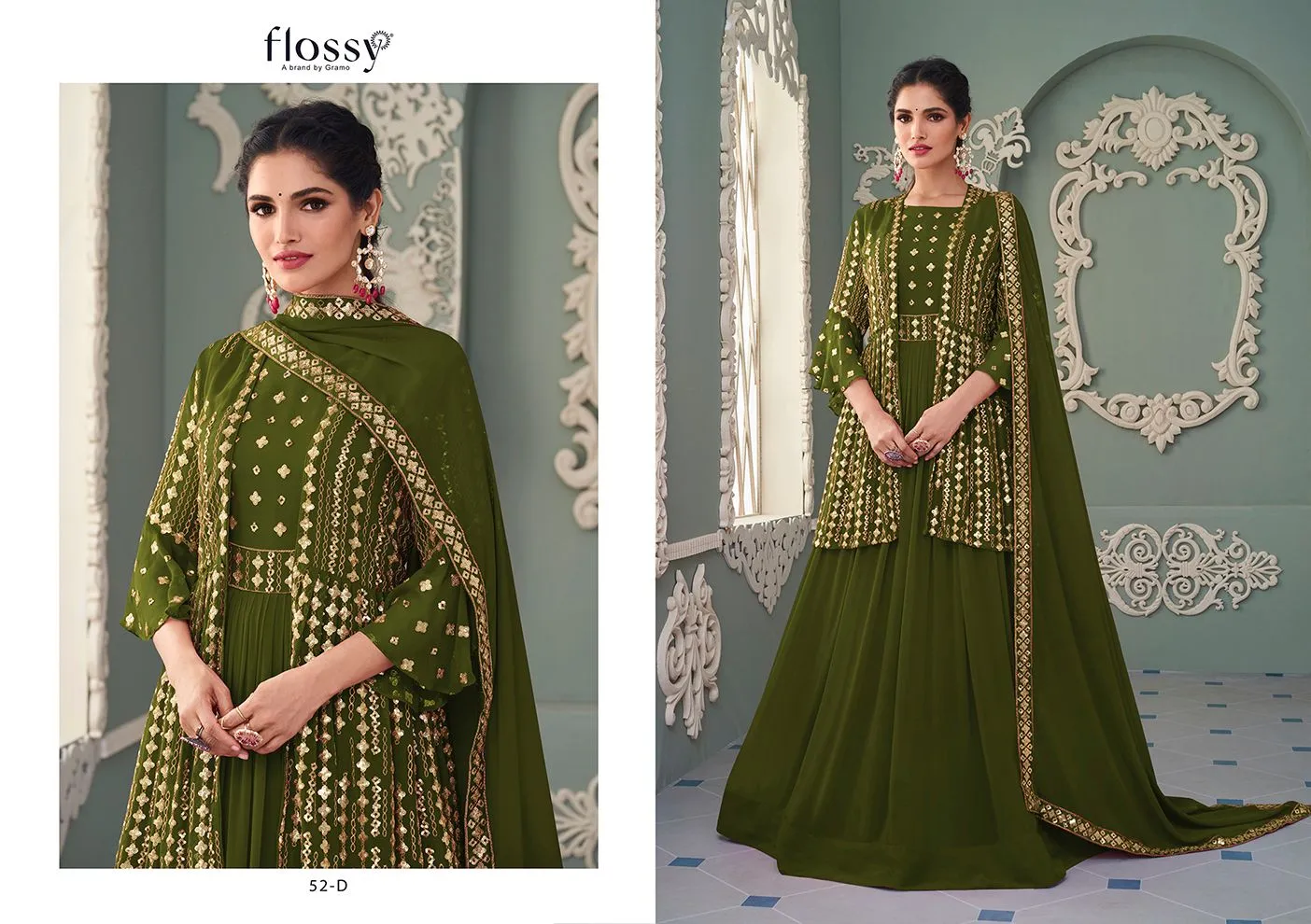 FLOSSY NAKSH VOL 2 SUITS