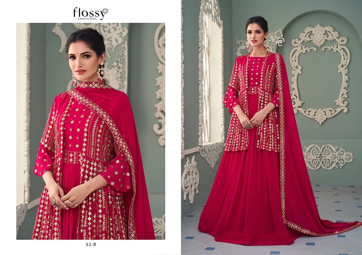 FLOSSY NAKSH VOL 2 SUITS