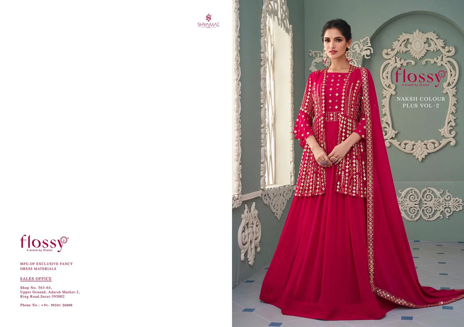 FLOSSY NAKSH VOL 2 SUITS