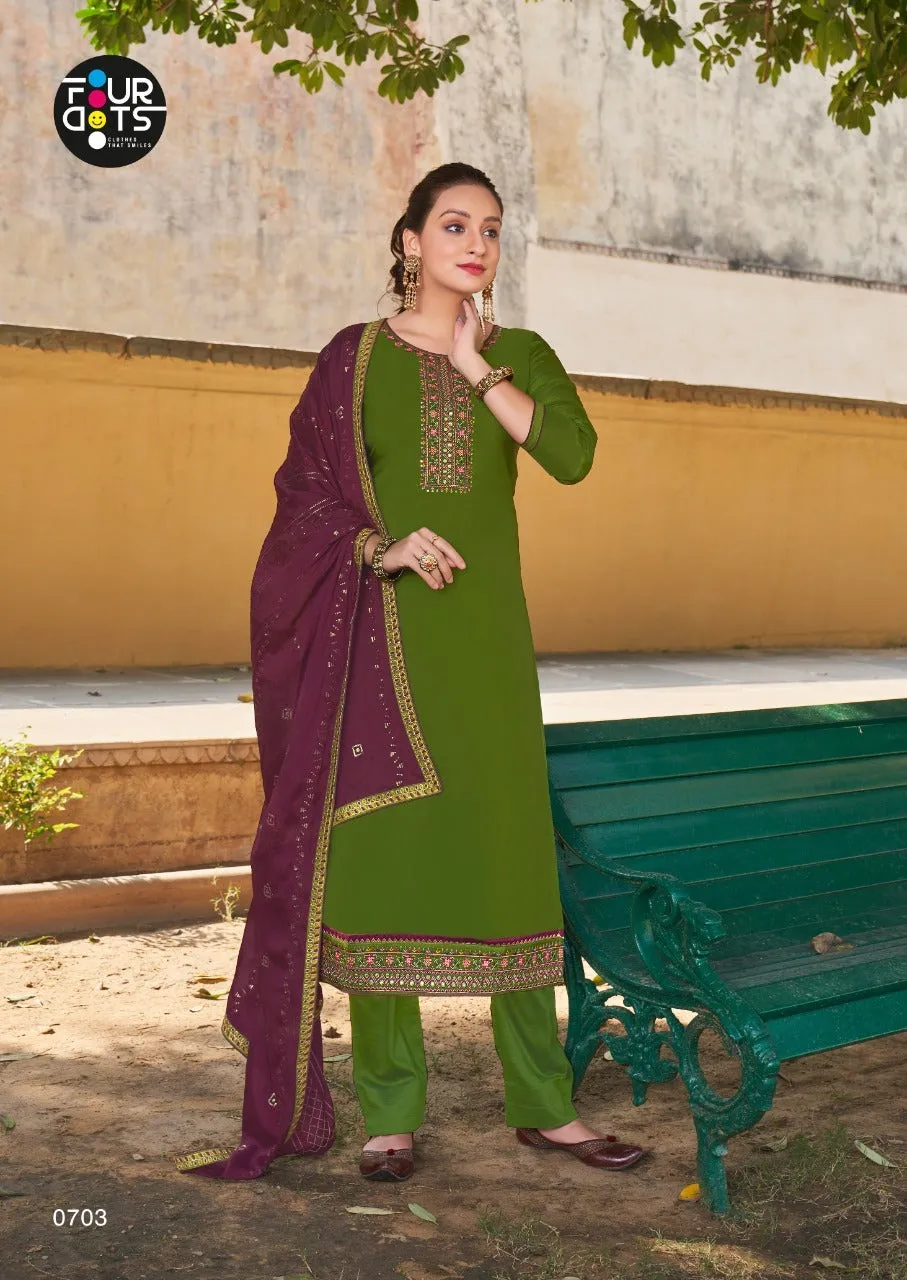 FOURDOTS VAIDEHI SUITS