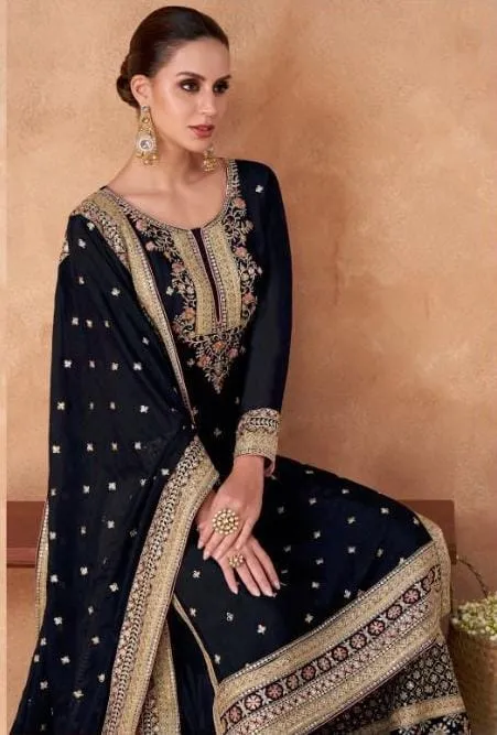 Gulkayra Designer Izhaar 7190 Series Suit