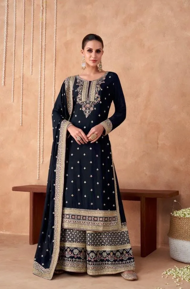 Gulkayra Designer Izhaar 7190 Series Suit