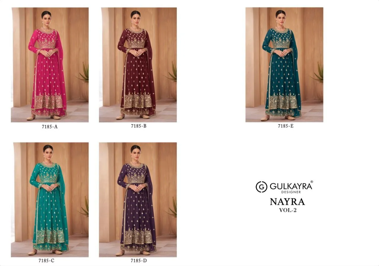 GULKAYRA DESIGNER NAYRA VOL.2 7185 SERIES SUIT