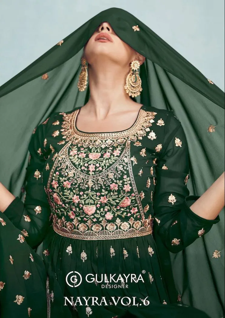 GULKAYRA DESIGNER NAYRA VOL.6 D.NO-7206 SUIT
