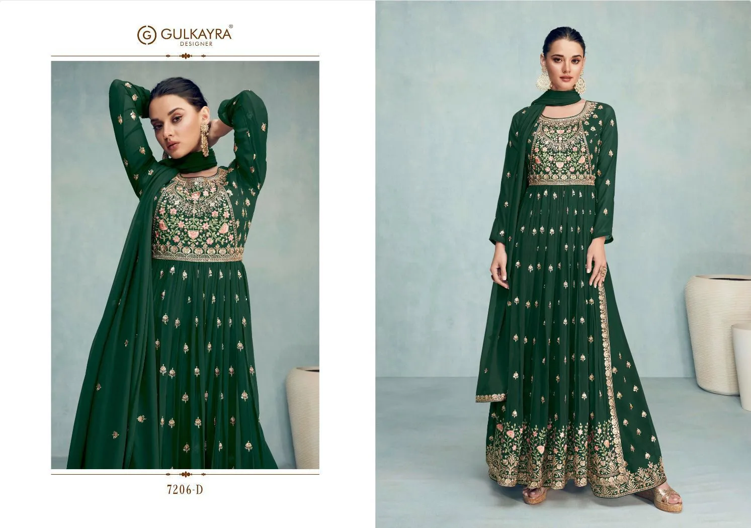 GULKAYRA DESIGNER NAYRA VOL.6 D.NO-7206 SUIT
