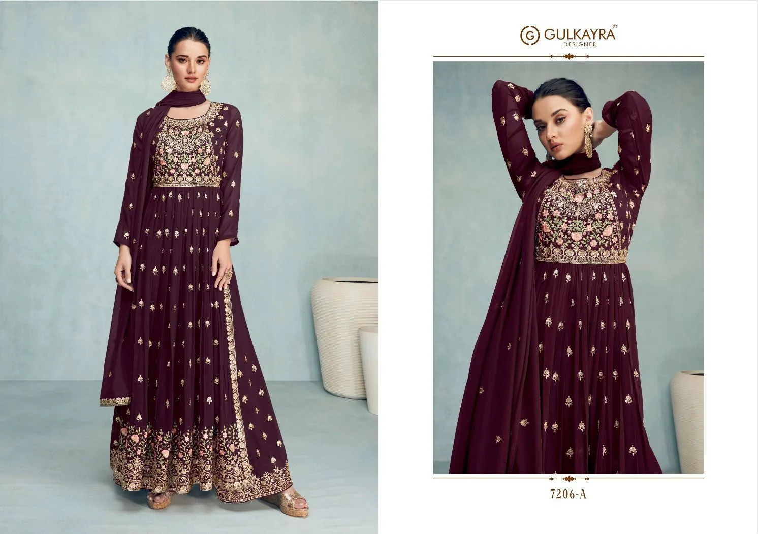 GULKAYRA DESIGNER NAYRA VOL.6 D.NO-7206 SUIT