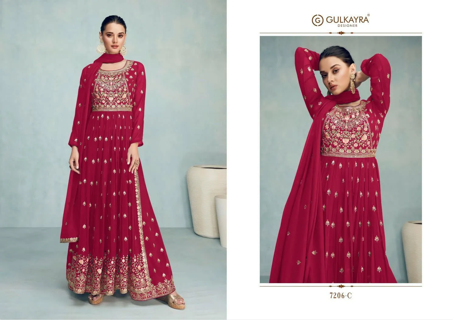GULKAYRA DESIGNER NAYRA VOL.6 D.NO-7206 SUIT