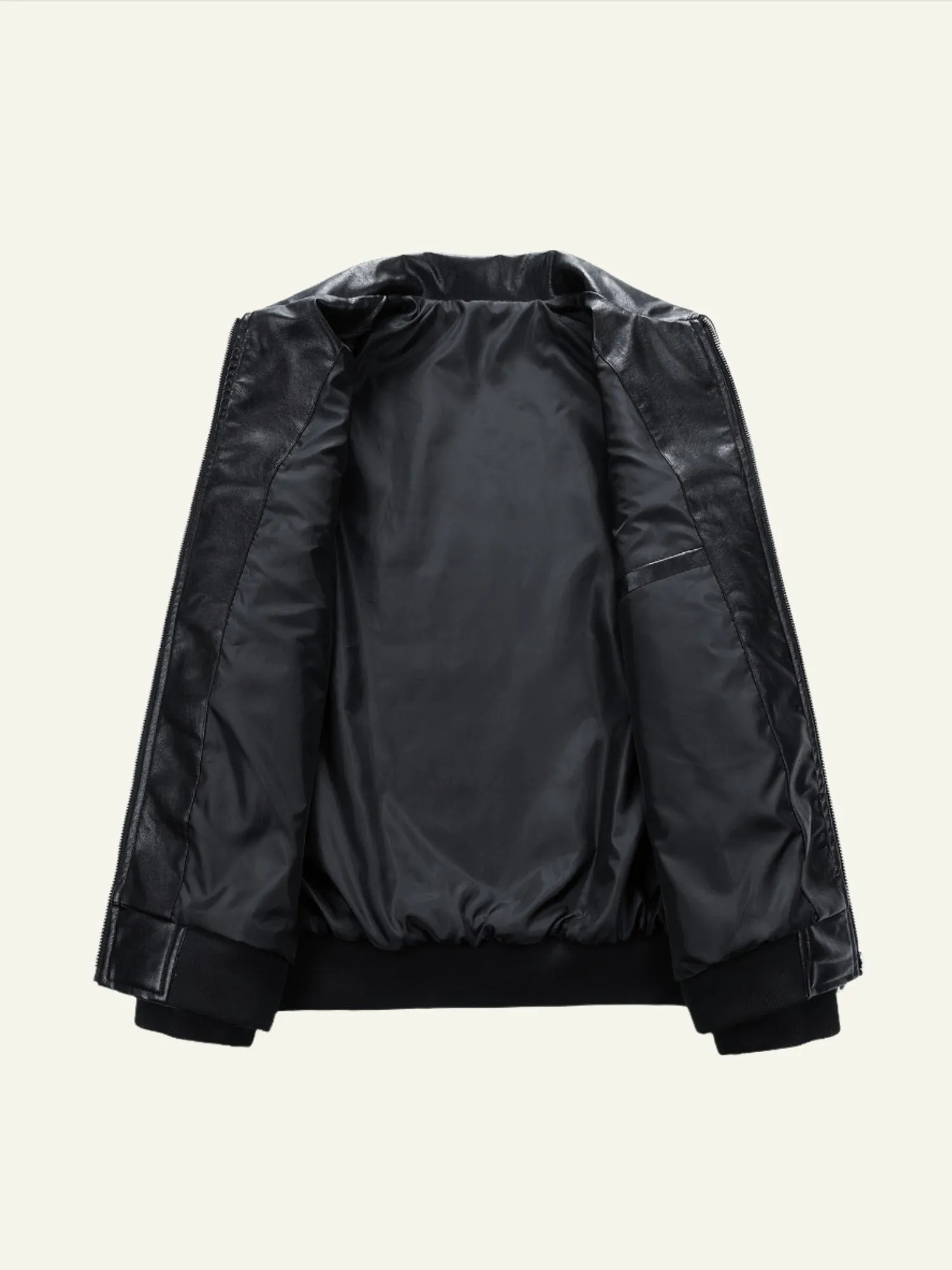 Leather Blouson