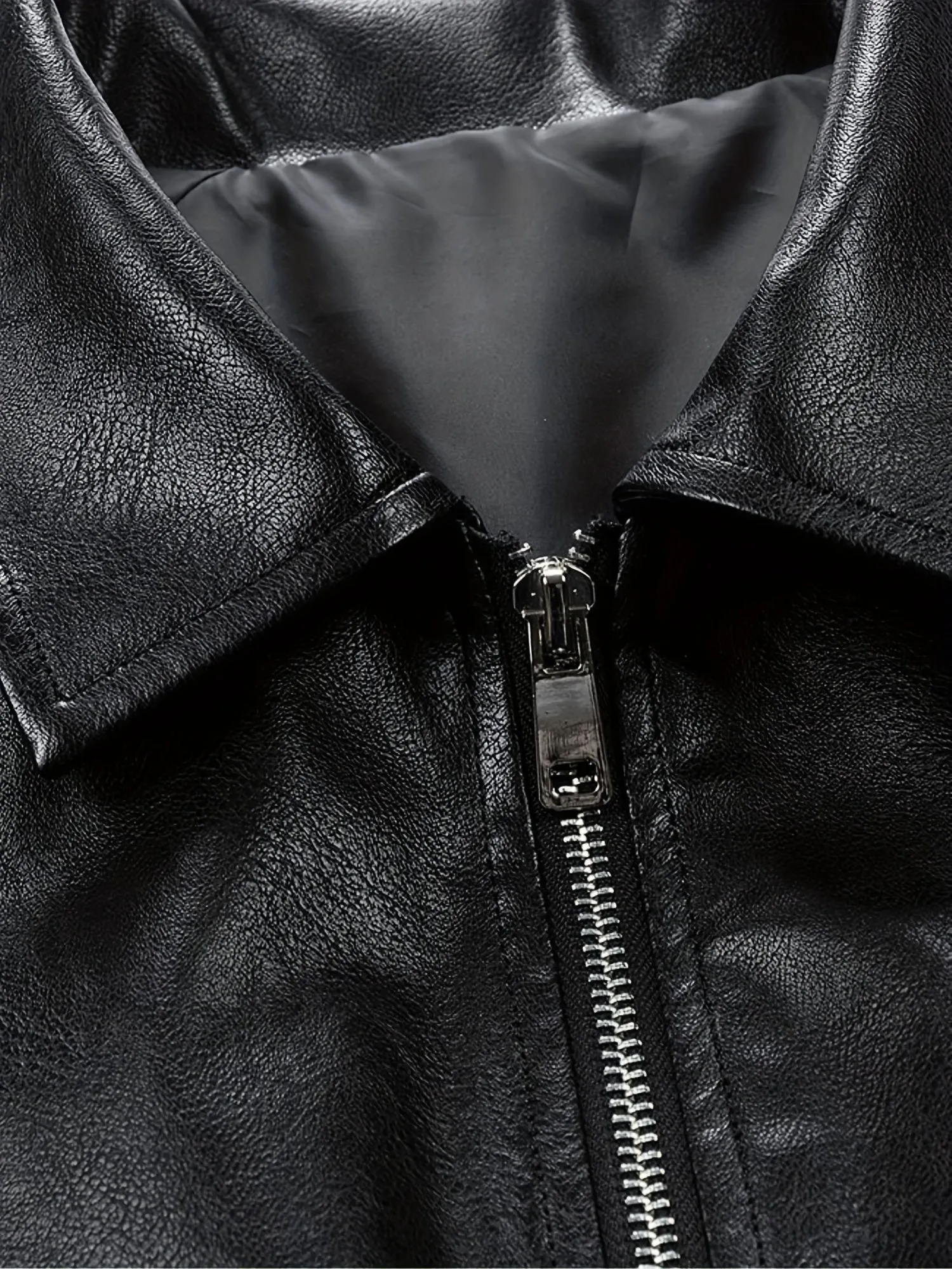 Leather Blouson