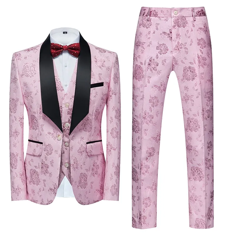 Mens Pink Suits and Tuxedos Dylan Brew Collections