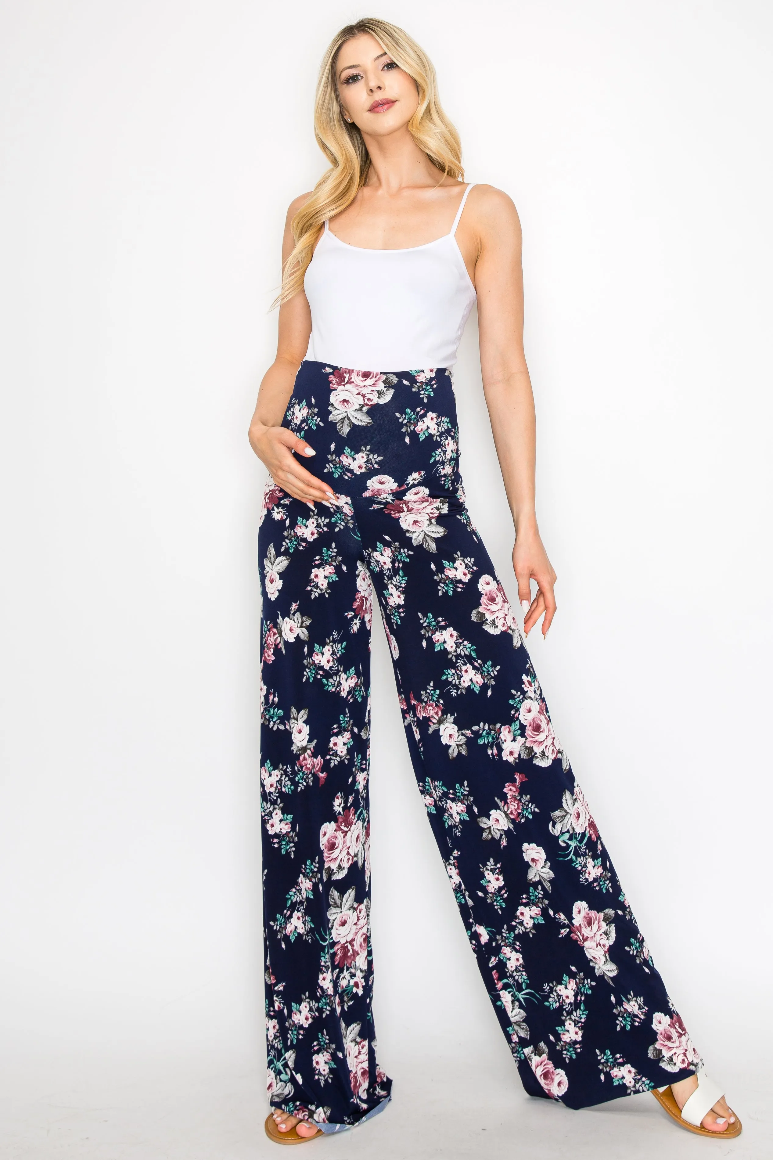 Micah Floral Palazzo Pants