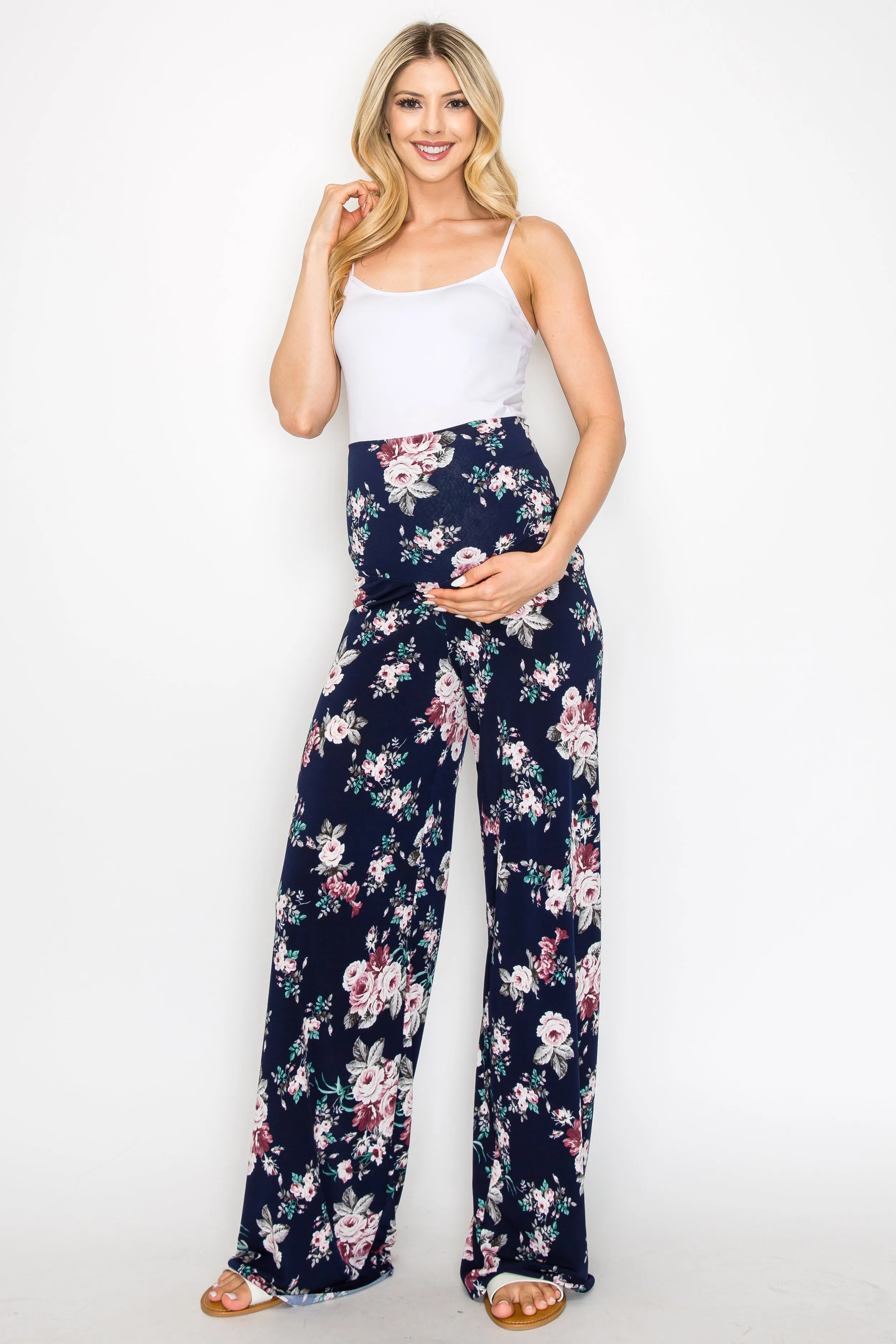 Micah Floral Palazzo Pants