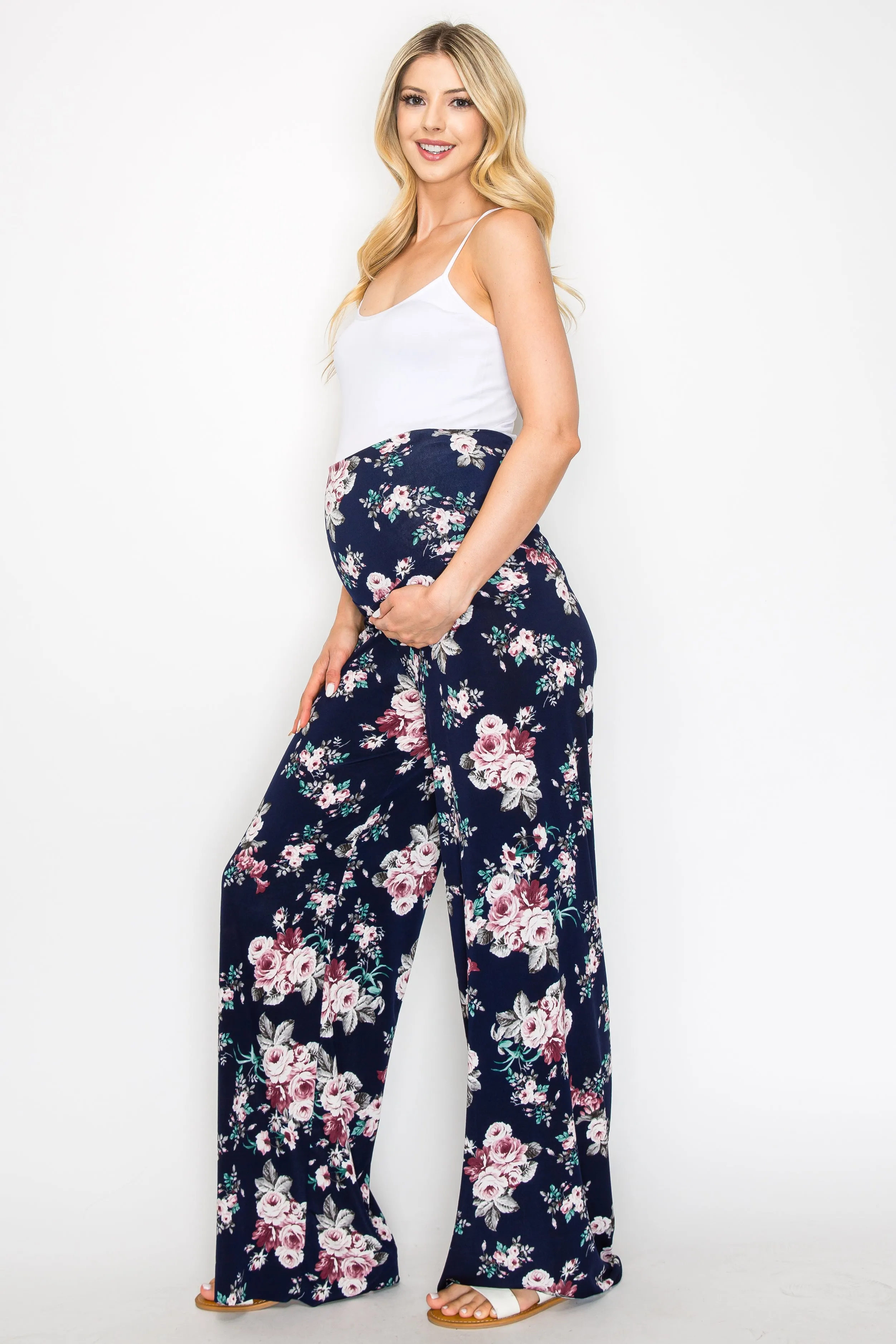 Micah Floral Palazzo Pants