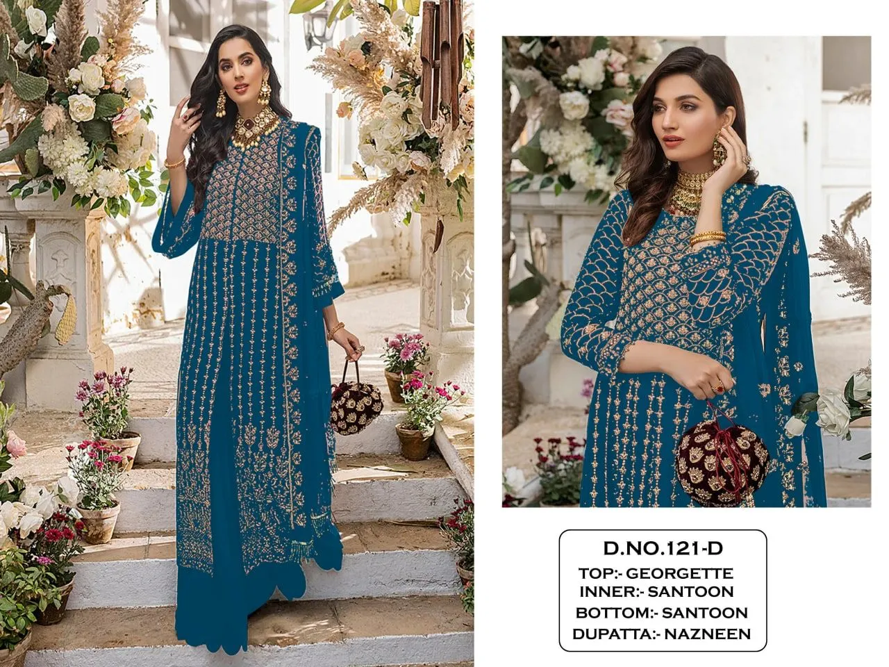 New Pakistani Designer Embroidery Suit