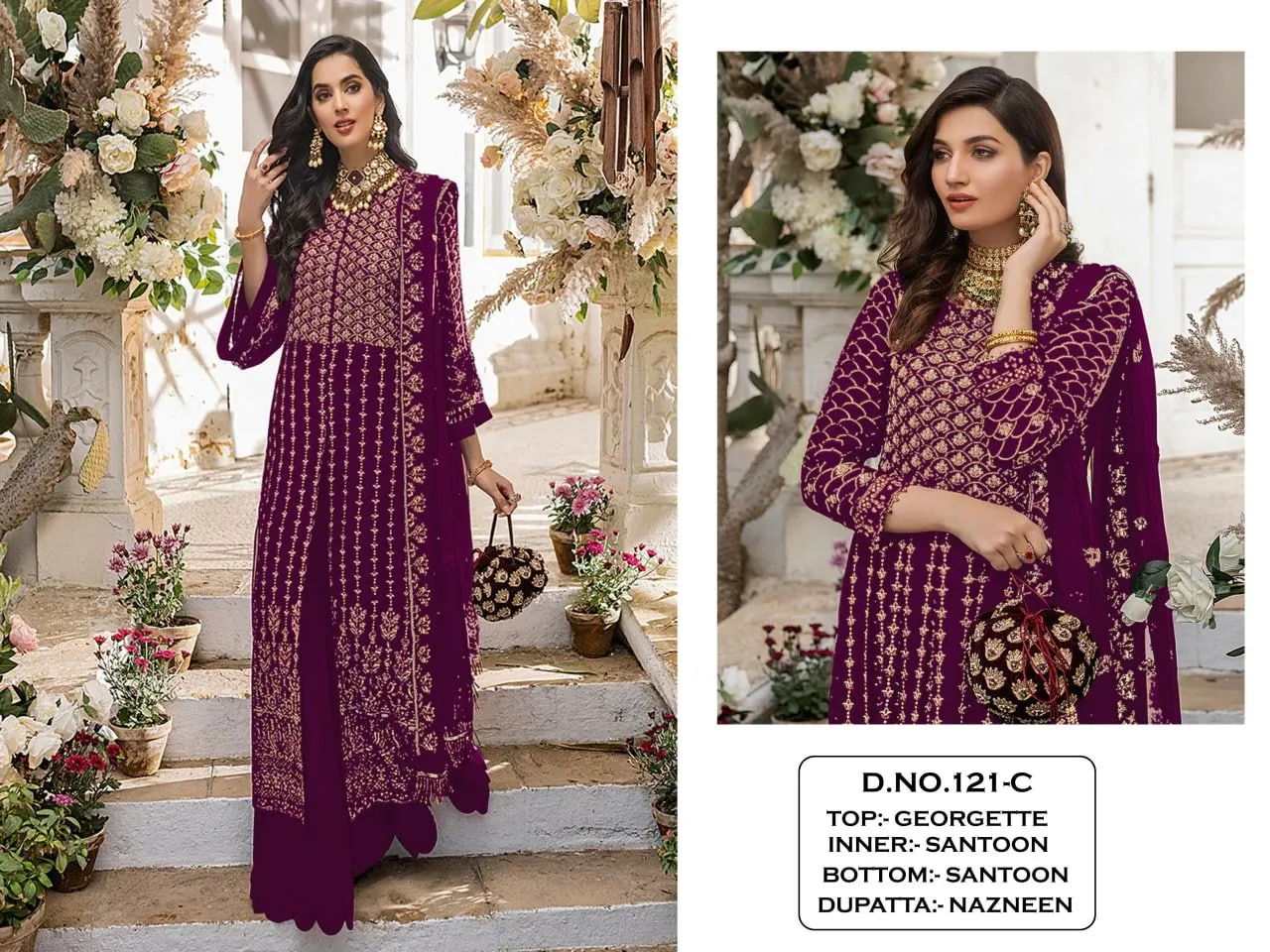 New Pakistani Designer Embroidery Suit