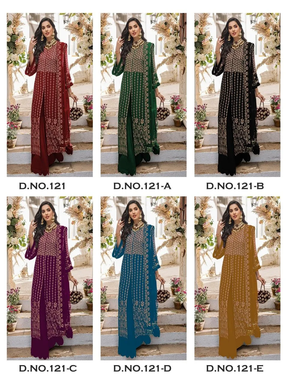New Pakistani Designer Embroidery Suit