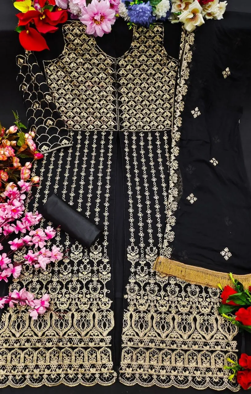 New Pakistani Designer Embroidery Suit