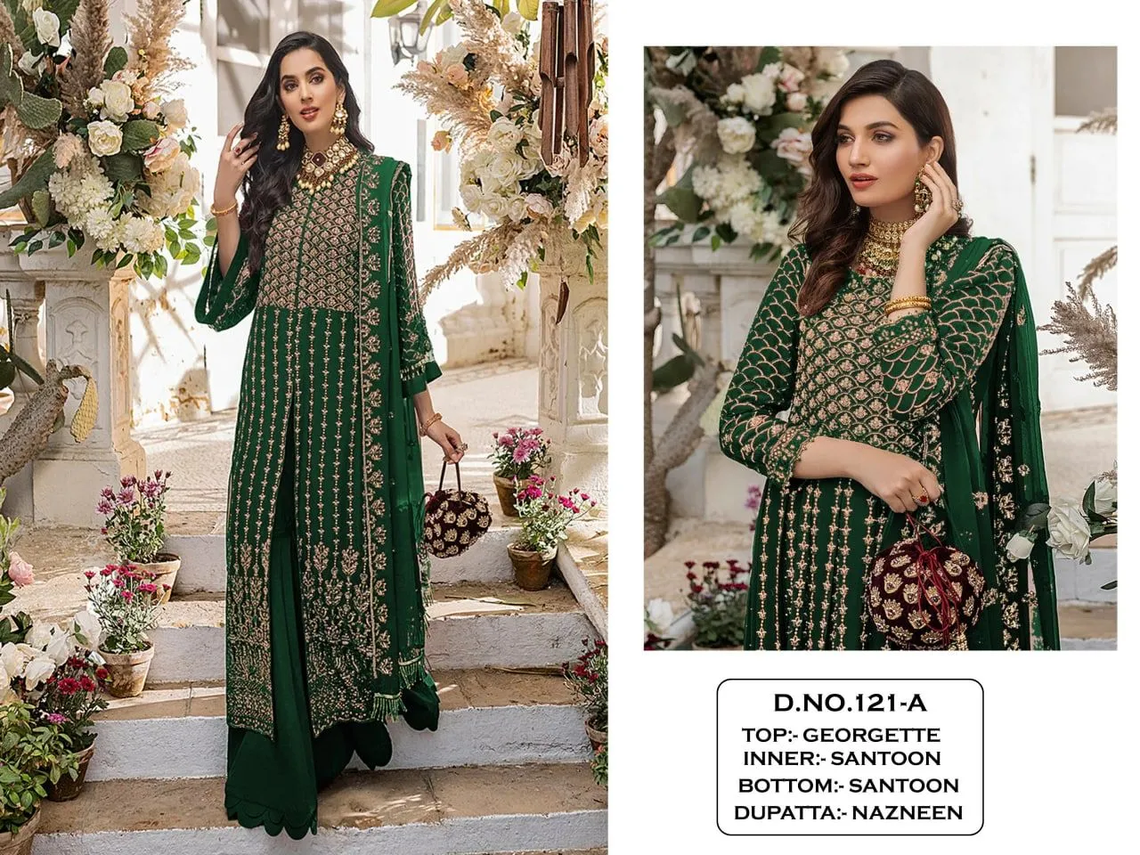 New Pakistani Designer Embroidery Suit