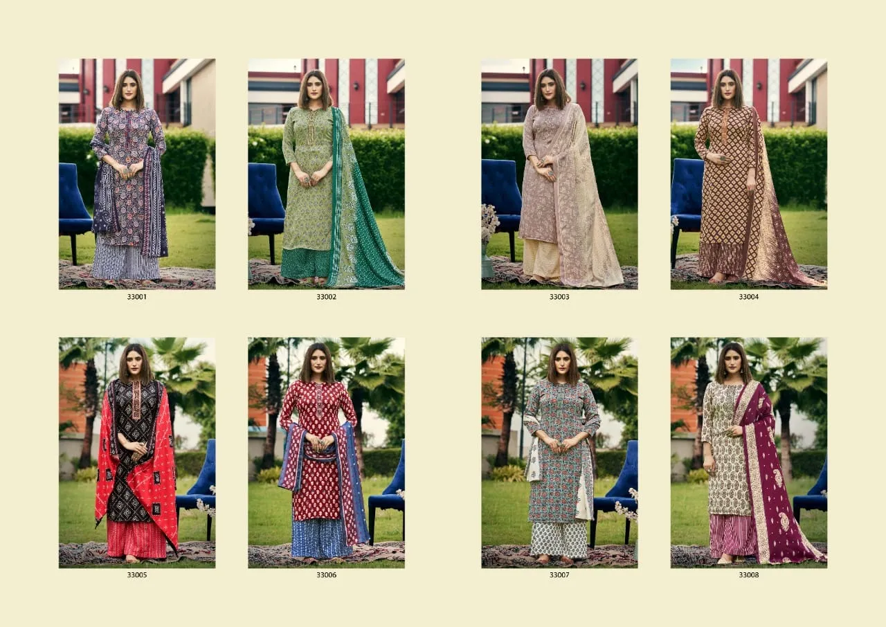 RK GOLD RINAAZ PASHMINA SALWAR SUITS