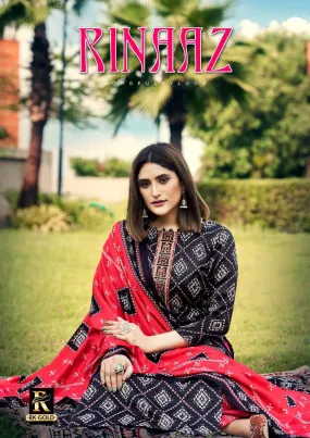 RK GOLD RINAAZ PASHMINA SALWAR SUITS
