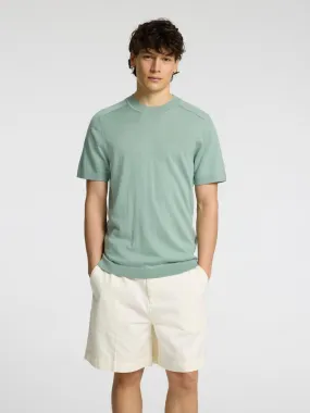 SEL16096370 Tray S/S Merino Crewneck