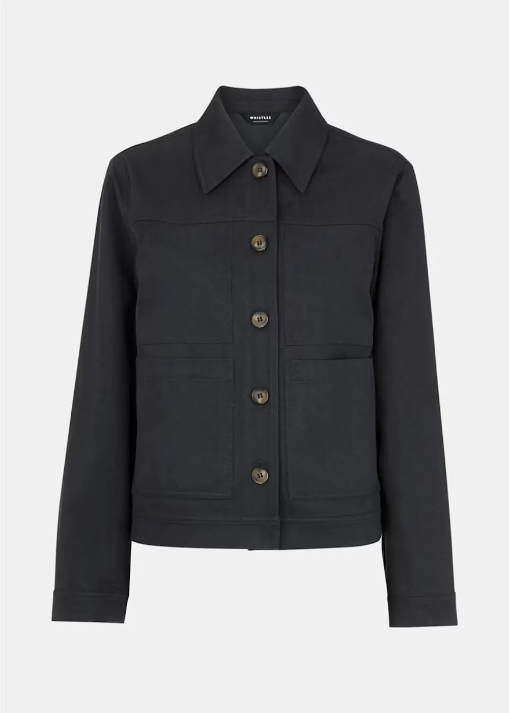 Whistles Mia Pocket Detail Jacket