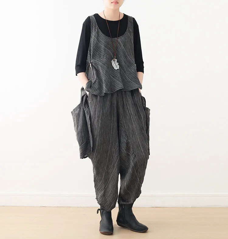 Women Summer Suits Loose Women Wide Legs ATM962309